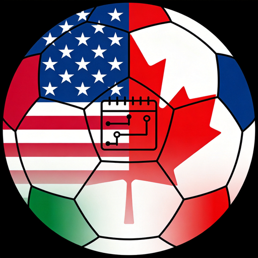 美加墨世界杯官网 Logo